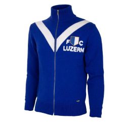 Koszulka retro piłkarska dla dorosłych - FC Luzern 1959/60 - Niebieski. Niebieskie t-shirty sportowe męskie COPA FOOTBALL, bez ramiączek, do piłki nożnej. Za 421.31 zł.