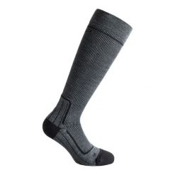 Skarpety trekkingowe CMP WOOL LONG anatomiczne długie. Czarne skarpetki damskie CMP, bez wzorów, z elastanu. Za 127.00 zł.