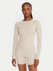 Reebok Koszulka techniczna Reebok X Ewa Chodakowska RK25316CCW Beżowy Slim Fit. Brązowe bluzki sportowe damskie Reebok, xl, bez wzorów, z syntetyku, bez ramiączek. Za 199.99 zł.