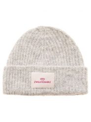 Zwillingsherz Czapka w kolorze jasnoszarym rozmiar: onesize. Szare czapki zimowe damskie Zwillingsherz, z materiału. Za 191.42 zł.