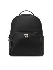 KARL LAGERFELD Plecak A1W30126 Czarny. Czarne plecaki damskie Karl Lagerfeld, bez wzorów, z materiału. Za 649.99 zł.
