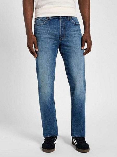 Lee Dżinsy "X Straight" - Regular fit - w kolorze niebieskim rozmiar: W30/L32. Niebieskie jeansy męskie Lee. Za 194.95 zł.