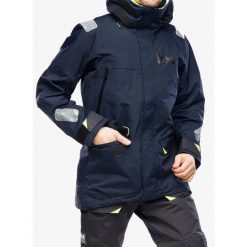 Kurtka męska Helly Hansen Skagen Offshore Jacket. Niebieskie kurtki męskie Helly Hansen, m, bez wzorów, bez kaptura. Za 1,748.50 zł.