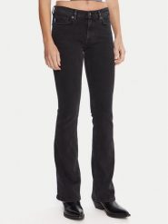 HUGO Jeansy Getti_B 50546332 Czarny Flare Fit. Czarne jeansy damskie Hugo. Za 419.99 zł.
