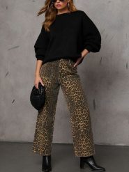 Milan Kiss Sweter w kolorze czarnym rozmiar: L. Czarne swetry klasyczne damskie Milan Kiss, l, bez kołnierzyka. Za 218.05 zł.