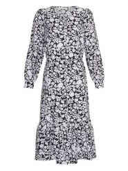 MOSS COPENHAGEN Sukienka "Della Ladonna" w kolorze czarnym rozmiar: M. Czarne sukienki damskie MOSS COPENHAGEN, m, bez wzorów, bez kołnierzyka, bez ramiączek, maxi. Za 140.86 zł.