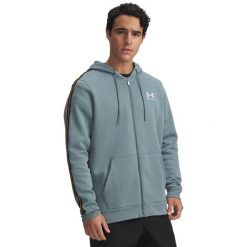 Bluza z kapturem Under Armour Icon. Brązowe bluzy z kapturem męskie Under Armour, m, z bawełny. Za 397.99 zł.