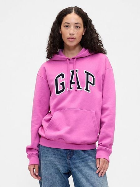 GAP Bluza w kolorze różowym rozmiar: XS. Różowe bluzy z kapturem damskie GAP, xs. Za 86.99 zł.