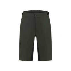 Spodenki rowerowe MTB męskie Rogelli ADVNTR Core. Czarne szorty męskie Rogelli, bez wzorów, sportowe. Za 349.99 zł.