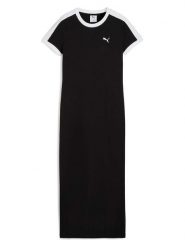 Puma Sukienka w kolorze czarnym rozmiar: S. Czarne sukienki damskie Puma, na co dzień, s, bez wzorów, bez kołnierzyka, bez ramiączek, maxi, proste. Za 126.75 zł.