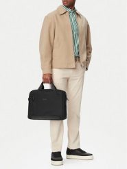 GINO ROSSI Torba na laptopa C-GIN-K-011-CCC-06 Czarny. Czarne torby na laptopa damskie Gino Rossi, z materiału. Za 229.99 zł.