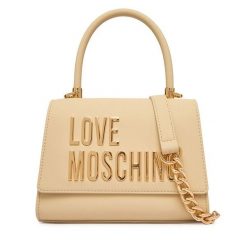 Torebka LOVE MOSCHINO. Brązowe torebki klasyczne damskie Love Moschino, bez wzorów, bez dodatków. Za 1,009.00 zł.