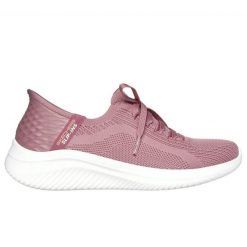 Buty Skechers Brillian Path 149710 Mve różowe. Czerwone buty sportowe na co dzień damskie bez wzorów, z dzianiny. Za 518.78 zł.