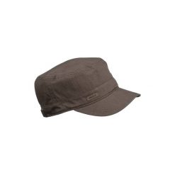 Czapka trekkingowa z daszkiem voyage 500. Brązowe czapki męskie FORCLAZ, bez wzorów, z bawełny. Za 24.99 zł.
