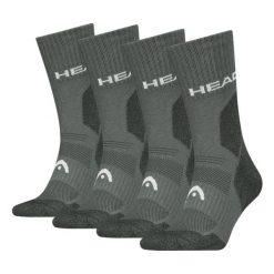Skarpety Unisex HEAD z pakietu 2 - do wędrówek. Szare skarpetki męskie HEAD, bez wzorów, z materiału. Za 77.30 zł.