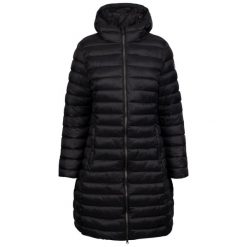 Trespass Dorothea - Damska kurtka casual czarna. Czarne kurtki damskie Trespass, xs, z aplikacjami, z materiału, z kapturem. Za 353.71 zł.