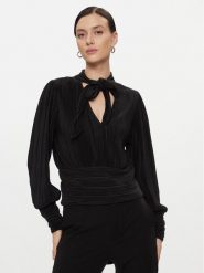 Vero Moda Bluzka 10295544 Czarny Regular Fit. Czarne bluzki damskie Vero Moda, l, bez wzorów, z syntetyku, bez ramiączek. Za 169.99 zł.