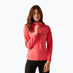 Bluza trekkingowa damska REGATTA Huntdale. Czerwone bluzy bez kaptura damskie Regatta. Za 119.99 zł.