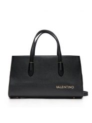 Valentino Torebka Jasmin VBS8NS23 Czarny. Czarne torebki klasyczne damskie Valentino, bez wzorów, ze skóry, bez dodatków. Za 339.99 zł.