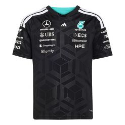 Koszulka Mercedes - Amg Petronas Formula 1 Team Driver. Czarne t-shirty damskie Adidas, bez wzorów, bez kołnierzyka. Za 279.00 zł.