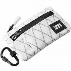 Portfel rowerowy na karty klucz z karabińczkiem Rockbros L002. Białe portfele damskie ROCKBROS, bez wzorów. Za 49.90 zł.