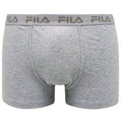 Fila Męski Bokser Szary M - Najwyższy Komfort i Oddychalność. Szare bokserki męskie Fila, bez wzorów, z bawełny. Za 131.99 zł.