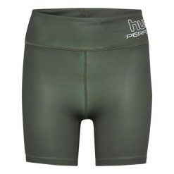 Szorty damskie Hummel Te Fundamental. Zielone szorty damskie HUMMEL, bez wzorów, z dżerseju, sportowe. Za 142.50 zł.