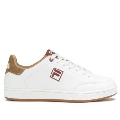 Buty męskie sneakersy sportowe Fila COURTBAY F. Białe buty sportowe na co dzień męskie Fila, z dresówki, bez zapięcia, trekkingowe. Za 269.00 zł.