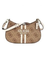 Guess Torebka w kolorze beżowym - 29 x 18 x 6 cm rozmiar: onesize. Brązowe torebki klasyczne damskie Guess, z aplikacjami, bez dodatków. Za 347.99 zł.