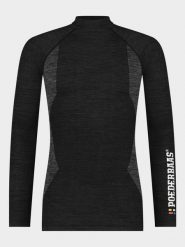 Koszulka termoaktywna męska Poederbaas Technical Longsleeve. Czarne koszulki męskie z długim rękawem POEDERBAAS, m, z materiału. Za 199.42 zł.