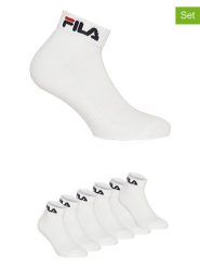 Fila Skarpety (6 par) w kolorze białym rozmiar: 35-38. Białe skarpetki męskie Fila, bez wzorów. Za 56.66 zł.