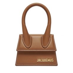 Torebka JACQUEMUS. Brązowe torebki klasyczne damskie JACQUEMUS, bez wzorów, bez dodatków. Za 2,209.00 zł.