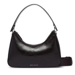 Torebka Armani Exchange. Brązowe torebki klasyczne damskie Armani Exchange, bez wzorów, bez dodatków. Za 589.99 zł.