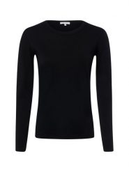 Marie Lund koszulka z długim rękawem Kobiety Bawełna (100%) czarny, XXL. Czarne t-shirty damskie Marie Lund, xxl, bez wzorów, z bawełny, bez kołnierzyka. Za 149.95 zł.