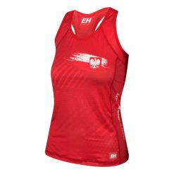 Koszulka do biegania damska bez rękawów EXTREME HOBBY POLSKA PRIME. Czerwone bielizna termoaktywna damska EXTREME HOBBY, l, bez wzorów, z elastanu. Za 139.00 zł.