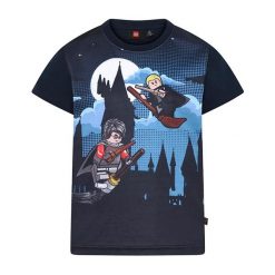 Koszulka trekkingowa dziecięca LEGO Lwtaylor 321. Czarne koszulki dziewczęce LEGO, m, bez wzorów, z bawełny, bez ramiączek. Za 55.99 zł.