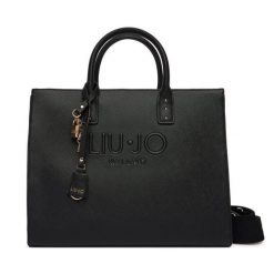 Torebka Liu Jo. Czarne torebki klasyczne damskie Liu Jo, bez wzorów, bez dodatków. Za 679.99 zł.