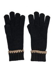 ONLY Rękawiczki w kolorze czarnym rozmiar: onesize. Czarne rękawiczki damskie Only, bez wzorów, prążkowane. Za 43.99 zł.