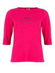 Roadsign Koszulka w kolorze różowym rozmiar: M. Różowe bluzki damskie Roadsign, m, bez wzorów, z bawełny, bez kołnierzyka, bez ramiączek. Za 26.00 zł.