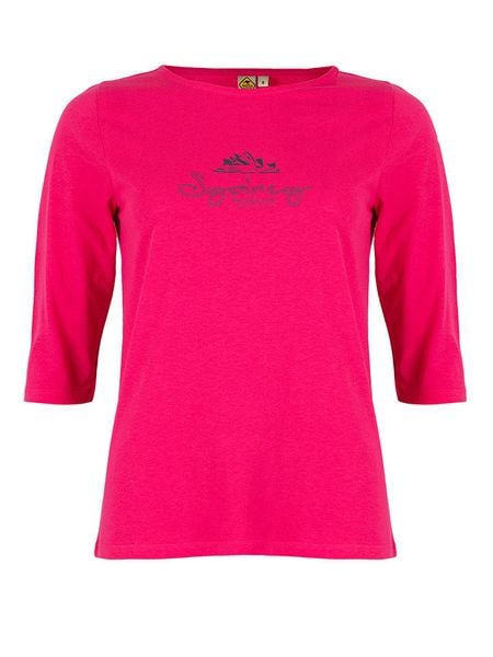 Roadsign Koszulka w kolorze różowym rozmiar: M. Różowe bluzki damskie Roadsign, m, bez wzorów, z bawełny, bez kołnierzyka, bez ramiączek. Za 26.00 zł.