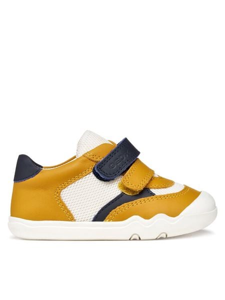 Geox Sneakersy B Steppieup Boy B655WA 08514 C2PF4 Pomarańczowy. Brązowe buty sportowe chłopięce Geox, ze skóry, bez zapięcia. Za 229.99 zł.