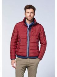 Polo Sylt Kurtka pikowana w kolorze czerwonym rozmiar: 3XL. Czerwone kurtki męskie Polo Sylt, xl, bez wzorów, bez kaptura. Za 165.99 zł.