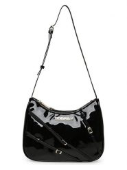 Steve Madden Torebka w kolorze czarnym - 21 x 17 x 5 cm rozmiar: onesize. Czarne torebki klasyczne damskie Steve Madden, bez wzorów, z materiału, bez dodatków. Za 240.99 zł.