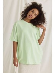Cotton Candy Koszulka "Umut" w kolorze miętowym rozmiar: L. Zielone bluzki damskie Cotton Candy, l, bez wzorów, bez kołnierzyka. Za 91.77 zł.
