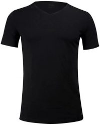 T-shirt męski Fila V-neck Fit czarny 2XL. Czarne t-shirty męskie 661, m, bez wzorów, z bawełny, bez kołnierzyka. Za 127.99 zł.