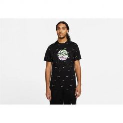 Koszulka sportowa męska Nike DO2250010. Czarne t-shirty sportowe męskie Nike, l, bez ramiączek. Za 248.00 zł.