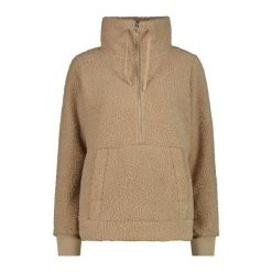 Kobieca bluza półzipowana CMP. Brązowe bluzy bez kaptura damskie CMP. Za 340.00 zł.