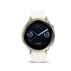 Second Life - Zegarek smartwatch Garmin Venu 4 Lunar Gold- Stan Bardzo Dobry. Białe zegarki męskie GARMIN, ze stali. Za 1,600.00 zł.