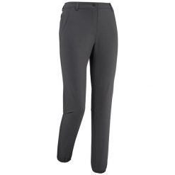 Damskie spodnie stretchowe Lafuma Active. Szare spodnie dresowe damskie Lafuma, na lato, bez wzorów. Za 229.75 zł.