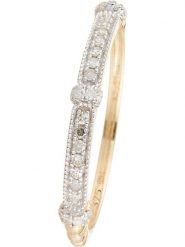 DIAMOND & CO Złoty pierścionek "Kota" z diamentami rozmiar: 62. Żółte pierścionki damskie Diamond & Co, z diamentem, złote. Za 935.95 zł.